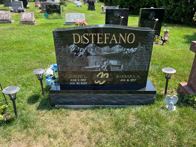 Custom etching made by Tri-State Monument Company