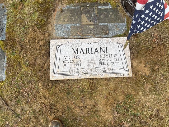 Flat & bevel marker made by Tri-State Monument Company